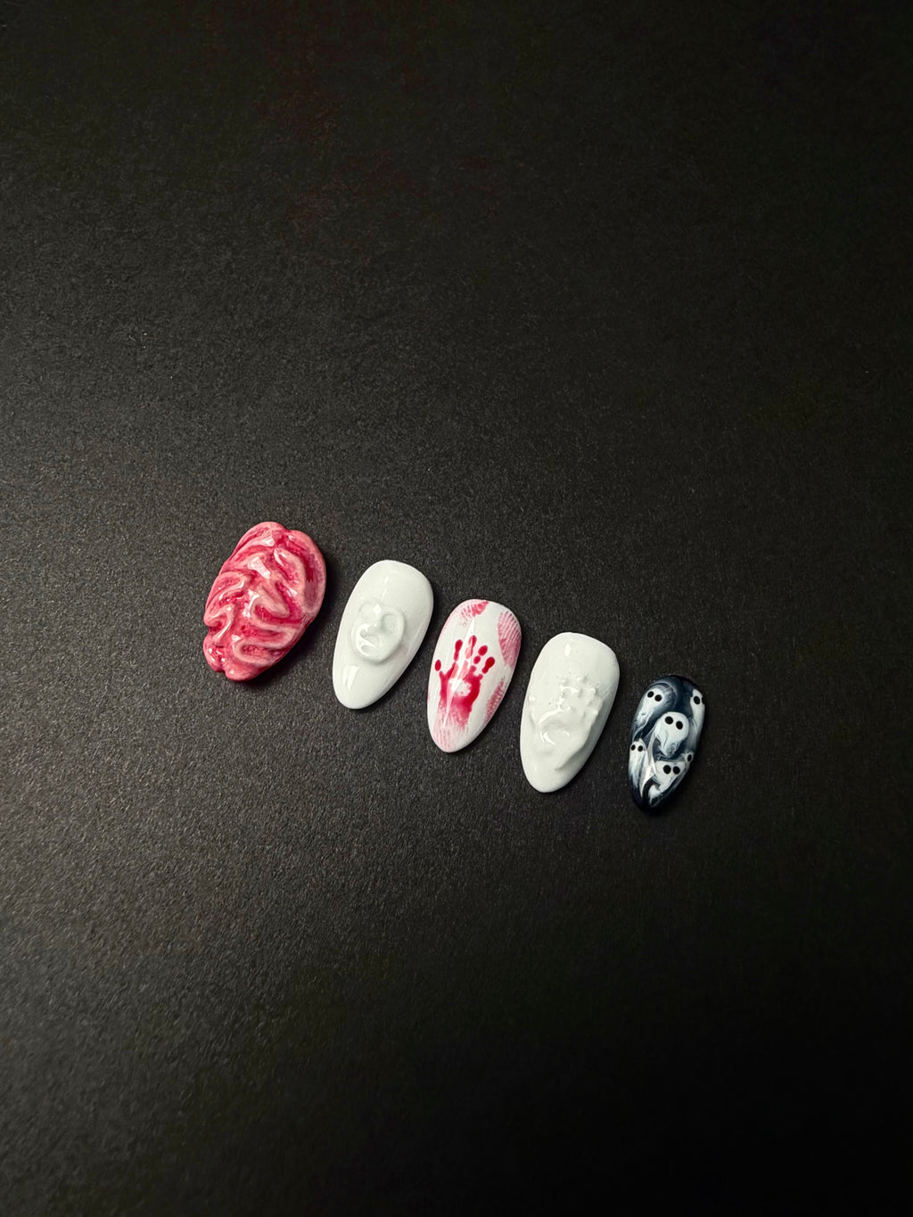 3D Haunted Touch Press on Nails