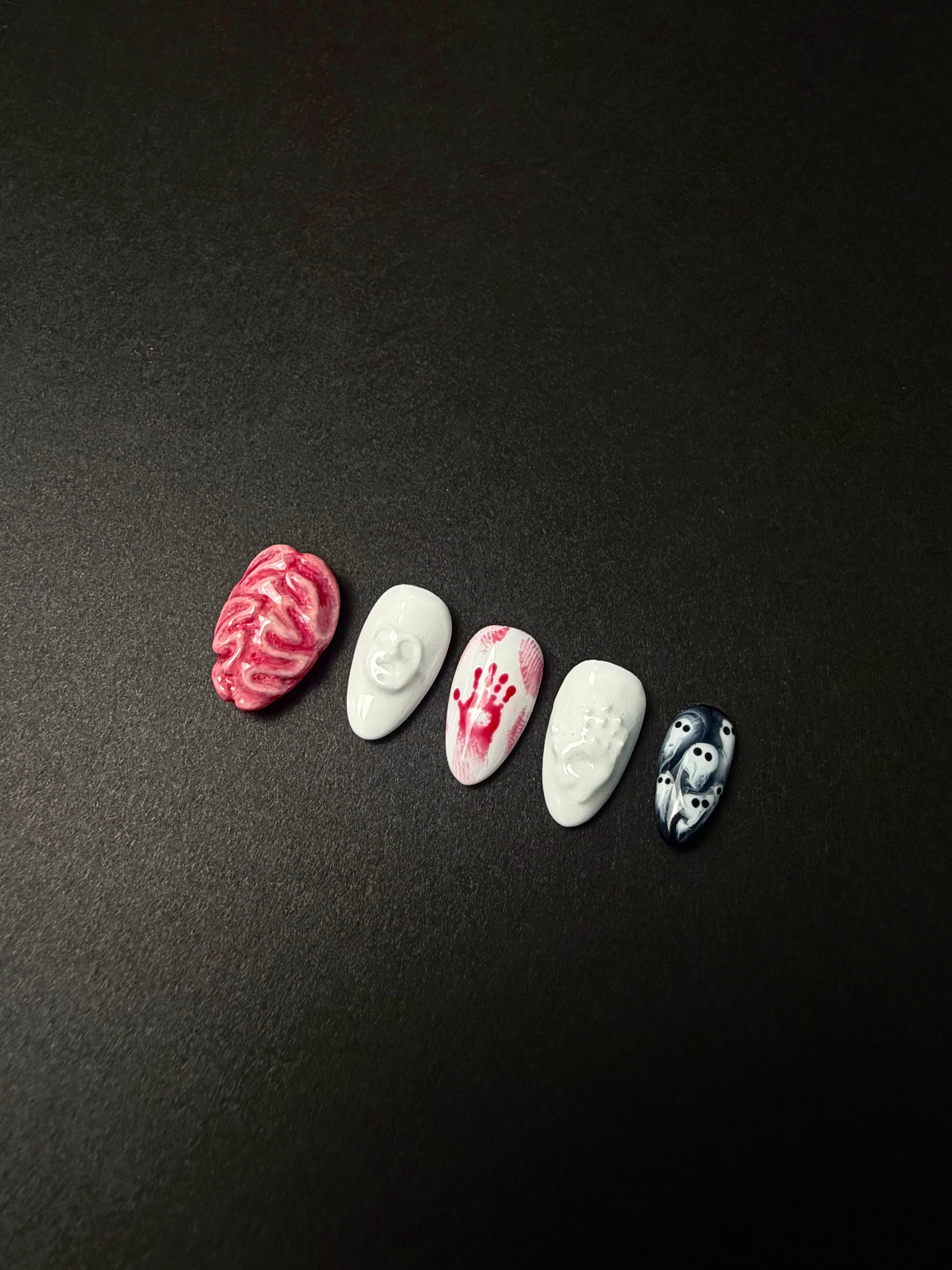 3D Haunted Touch Press on Nails