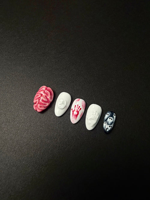 3D Haunted Touch Press on Nails