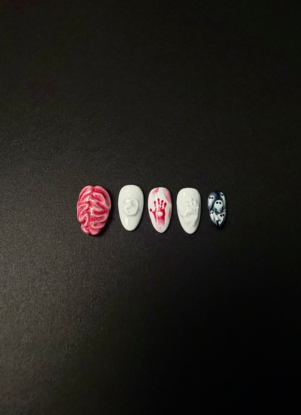 3D Haunted Touch Press on Nails
