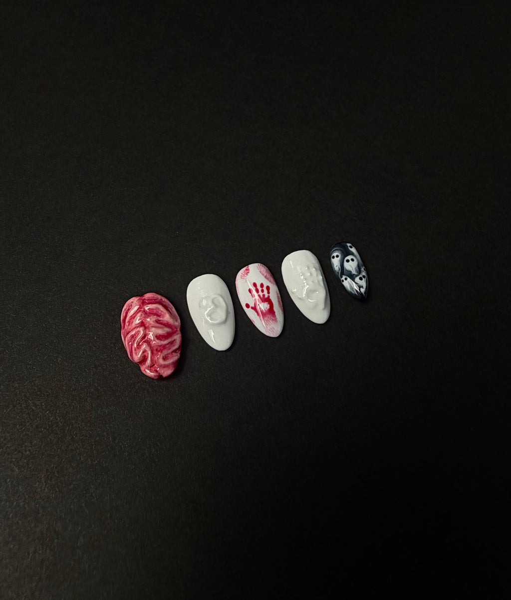 3D Haunted Touch Press on Nails