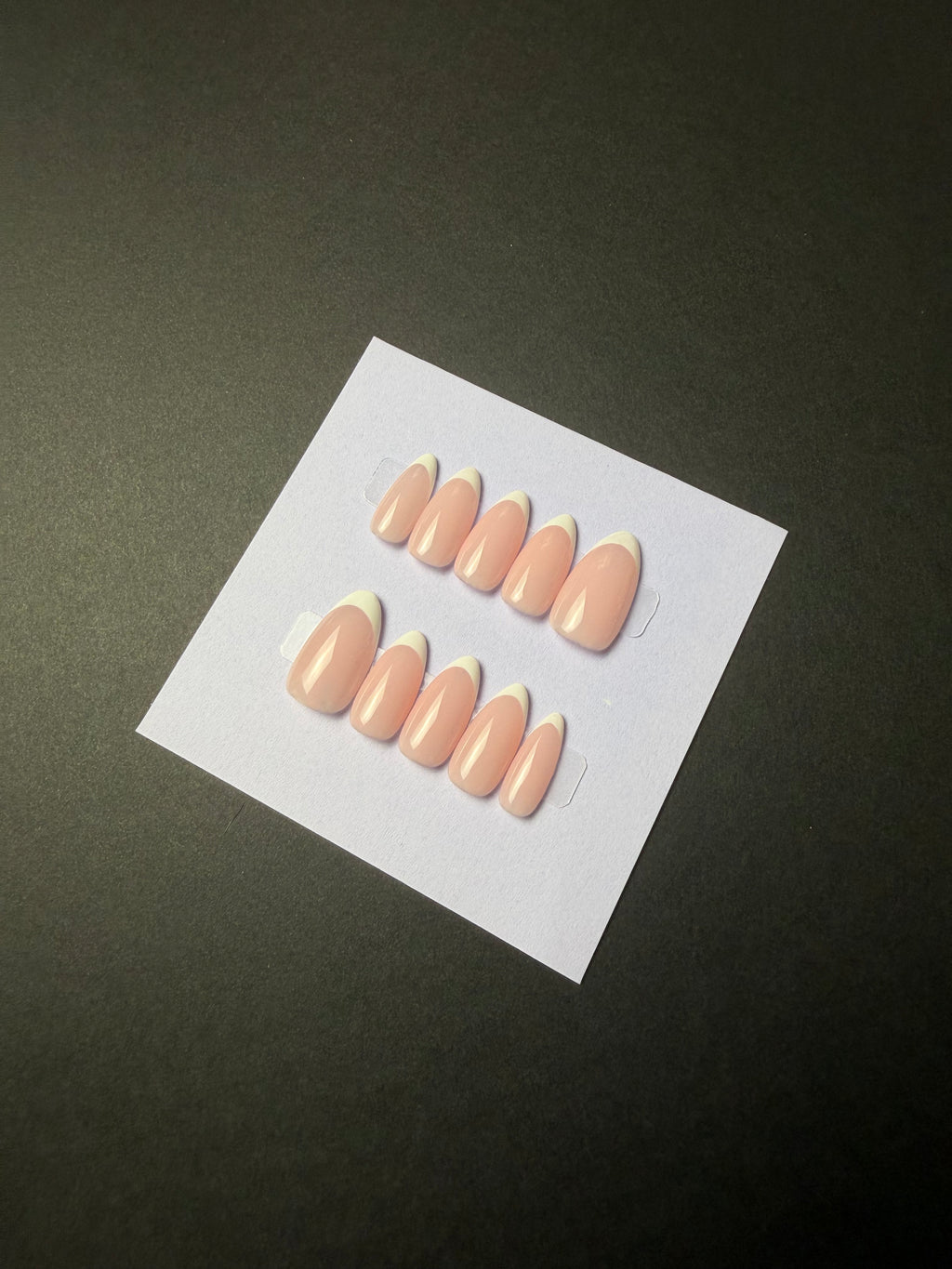 Classic French Tip Press on Nails